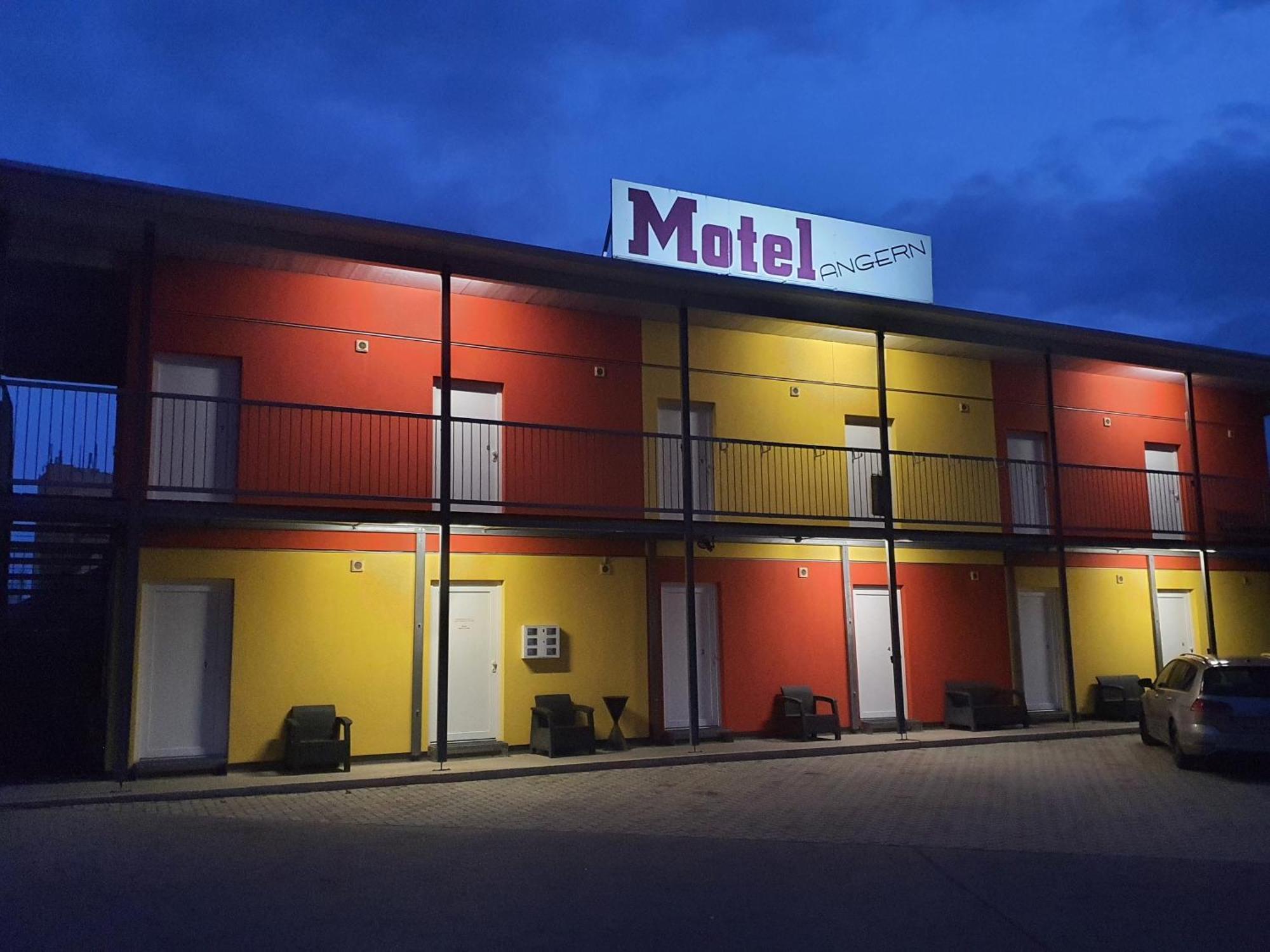 Motel Angern Angern an der March Exterior foto