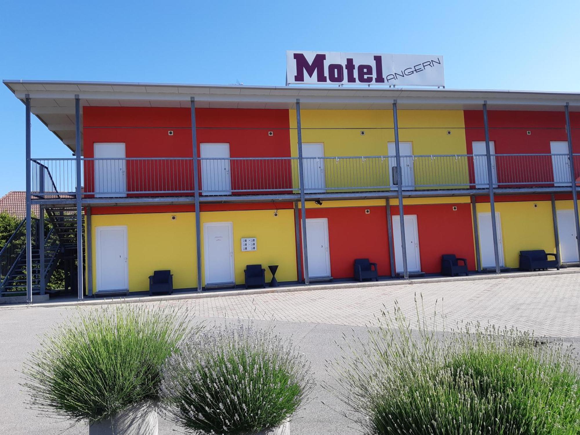 Motel Angern Angern an der March Exterior foto